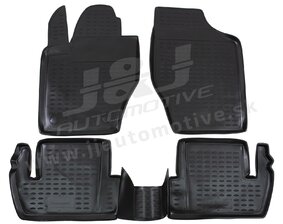 J&J AUTOMOTIVE | Gumové rohože so zvýšeným okrajom pre Peugeot 307 2001-2008