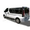 J&J AUTOMOTIVE | Bočné nerezové rámy pre Renault Traffic / OPEL Vivaro /T5 SWB 2002-2011