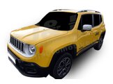 J&J AUTOMOTIVE | Strešné nošiče Jeep Renagade 2015-vyššie Silver Roof Rails
