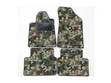J&J AUTOMOTIVE | Autokoberce velúrové Army style pre Peugeot 407 2004-2011 4ks