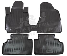 J&J AUTOMOTIVE | Gumové rohože so zvýšeným okrajom pre Hyundai Tucson 2004-2009