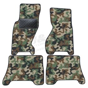 J&J AUTOMOTIVE | Autokoberce velúrové Army style pre Jeep Grand Cherokee 1999-2004 4ks