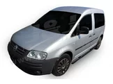J&J AUTOMOTIVE | Bočné nerezové rámy pre Volkswagen Caddy 2003-2015 60,3mm BLACK