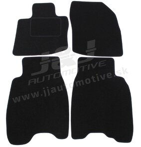 J&J AUTOMOTIVE | Autokoberce velúrové pre Honda Civic 3D/5D 2007-2012, 4ks