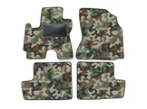 J&J AUTOMOTIVE | Autokoberce velúrové Army style pre Toyota RAV-4 2004-2012 4ks