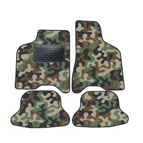J&J AUTOMOTIVE | Autokoberce velúrové Army style pre Volkswagen Lupo 1998-2005 4ks