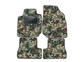 J&J AUTOMOTIVE | Autokoberce velúrové Army style pre Nissan Micra K12 2003-2009 4ks