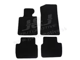 J&J AUTOMOTIVE | Autokoberce velúrové pre Bmw E46 3 Series 1998-2006, 4ks