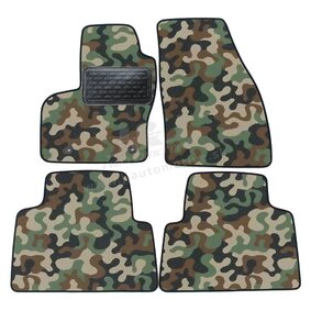 J&J AUTOMOTIVE | Autokoberce velúrové Army style pre Ford Kuga 2008-2012 4ks