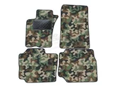 J&J AUTOMOTIVE | Autokoberce velúrové Army style pre Mercedes-Benz ML W163 1998-2005 4ks