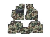 J&J AUTOMOTIVE | Autokoberce velúrové Army style pre Kia Carens 2002-2006 4ks