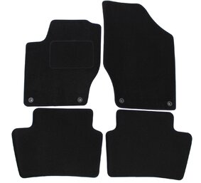 J&J AUTOMOTIVE | Autokoberce velúrové pre Peugoet 308 2007-2014, 4ks