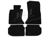 J&J AUTOMOTIVE | Autokoberce velúrové pre BMW 5 SERIE F10 / F11 2011-2017, 4ks