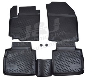J&J AUTOMOTIVE | Gumové rohože so zvýšeným okrajom pre Suzuki SX-4 2013-2021
