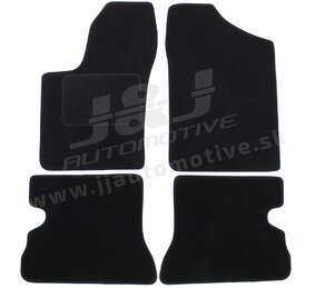 J&J AUTOMOTIVE | Autokoberce velúrové pre Fiat Seicento 1998-2009, 4ks