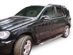 J&J AUTOMOTIVE | Bočné nerezové rámy pre Mercedes-Benz ML-Class W163 1998-2005 5DR