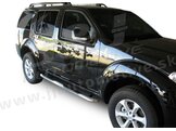 J&J AUTOMOTIVE | Bočné nerezové rámy pre Nissan Pathfinder 2005-2012