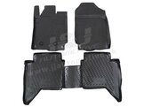 J&J AUTOMOTIVE | Gumové rohože so zvýšeným okrajom pre Ford Ranger 4 doors 2012-vyššie