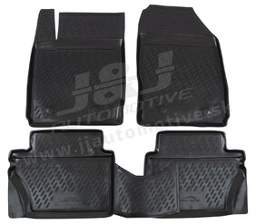 J&J AUTOMOTIVE | Gumové rohože so zvýšeným okrajom pre Ford Fiesta 2008-2011