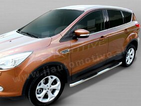 J&J AUTOMOTIVE | Bočné nerezové rámy pre Ford Kuga 2013-2019