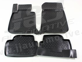J&J AUTOMOTIVE | Gumové rohože so zvýšeným okrajom pre Bmw 1 Series (E87) 2004-2011