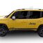J&J AUTOMOTIVE | Strešné nošiče Jeep Renagade 2015-vyššie Silver Roof Rails
