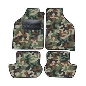 J&J AUTOMOTIVE | Autokoberce velúrové Army style pre Ford Ka 1997-2008 4ks