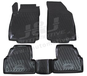 J&J AUTOMOTIVE | Gumové rohože so zvýšeným okrajom pre Chevrolet Trax 2012-2020