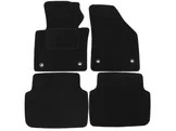 J&J AUTOMOTIVE | Autokoberce velúrové pre Volkswagen Touran 2003-2010, 4ks