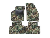 J&J AUTOMOTIVE | Autokoberce velúrové Army style pre Volvo V50 / S402004-2012 4ks