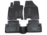 J&J AUTOMOTIVE | Gumové rohože so zvýšeným okrajom pre Nissan Qashqai J10 2007-2014