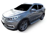 J&J AUTOMOTIVE | Bočné našľapy pre Hyundai Santa Fe 2013-2018