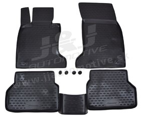 J&J AUTOMOTIVE | Gumové rohože so zvýšeným okrajom pre Bmw 5-serie E60 / E61 2003-2010