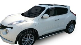 J&J AUTOMOTIVE | Bočné nerezové rámy pre Nissan Juke 2010-2014 / 2014-2019-60,3 mm