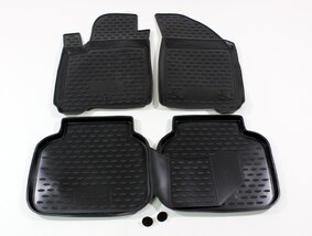 J&J AUTOMOTIVE | Gumové rohože so zvýšeným okrajom pre Dodge Freemont/Dodge Journey 2011-2018