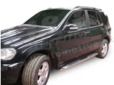 J&J AUTOMOTIVE | Bočné nerezové rámy pre Mercedes-Benz ML-Class W163 1998-2005 5DR