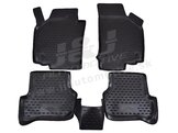 J&J AUTOMOTIVE | Gumové rohože so zvýšeným okrajom pre Seat Leon 2006-2012