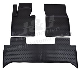 J&J AUTOMOTIVE | Gumové rohože so zvýšeným okrajom pre Land Rover Range Rover III 2001-2010-vyššie