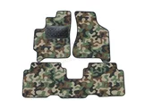J&J AUTOMOTIVE | Autokoberce velúrové Army style pre Kia Carens 2002-2006 4ks