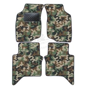 J&J AUTOMOTIVE | Autokoberce velúrové Army style pre Toyota Hilux 2006-2011 4ks