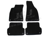 J&J AUTOMOTIVE | Autokoberce velúrové pre Audi A4 B6 / B7 2004-2008, 4ks