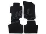 J&J AUTOMOTIVE | Autokoberce velúrové pre Honda Accord 2003-2008, 4ks