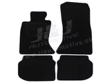 J&J AUTOMOTIVE | Autokoberce velúrové pre BMW 5 SERIE F10 / F11 2011-2017, 4ks