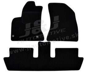J&J AUTOMOTIVE | Autokoberce velúrové pre Citroen C4 Picaso 2006-2013, 3ks