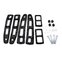 J&J AUTOMOTIVE | Strešné nošiče Volkswagen Caddy maxi 2003-2011 Roof rails Black