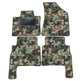J&J AUTOMOTIVE | Autokoberce velúrové Army style pre Kia Sorento 2009-2012