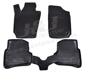 J&J AUTOMOTIVE | Gumové rohože so zvýšeným okrajom pre Seat Ibiza 2008-2017
