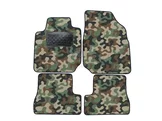 J&J AUTOMOTIVE | Autokoberce velúrové Army style pre Nissan Micra K12 2003-2009 4ks