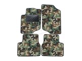 J&J AUTOMOTIVE | Autokoberce velúrové Army style pre Peugeot 207 2006-vyššie /208 2012-vyššie