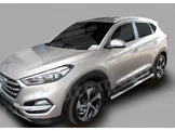 J&J AUTOMOTIVE | Bočné nerezové rámy pre Hyundai Tuscon 2015-vyššie